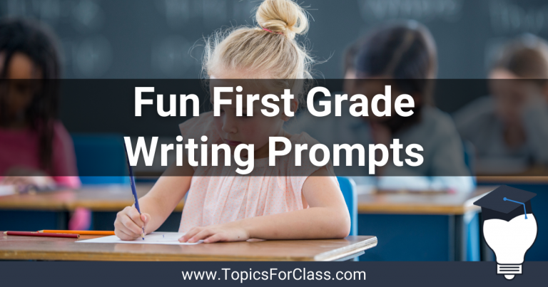 Fun First Grade Writing Prompts