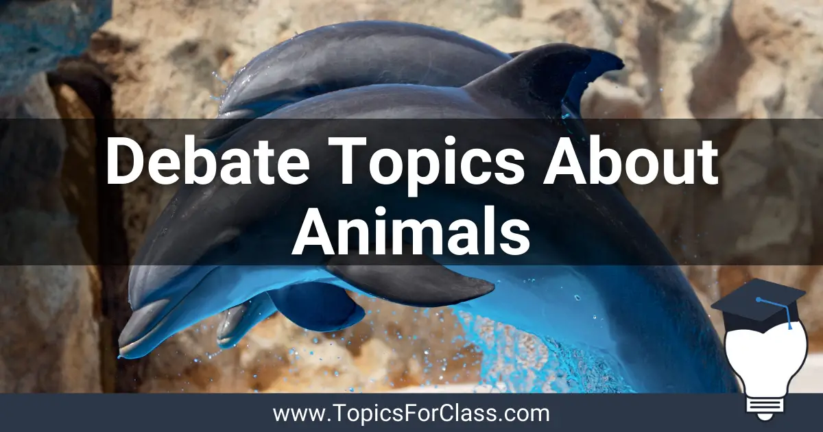Debate Topics About Animals