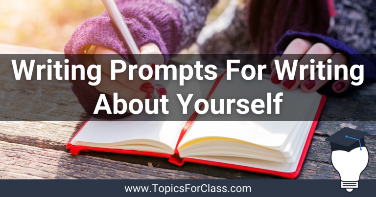 30 Writing Prompts For Writing About Yourself