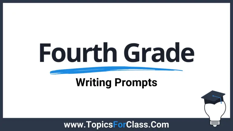 Fourth Grade Writing Prompts