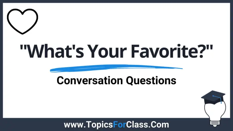 What's Your Favorite Questions