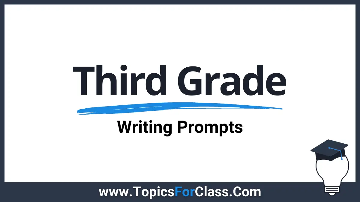 30 Fun And Creative Writing Prompts For 3rd Grade - TopicsForClass